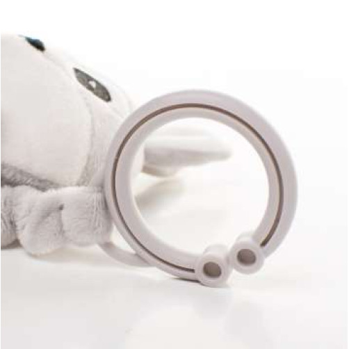 Ropotuljica 4Baby za otroški voziček zajec