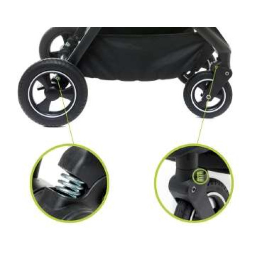 Otroški voziček 4Baby Everso - grey