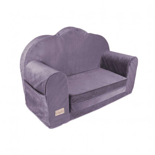 Otroški kavč Albero Mio Oblaček velvet vijoličen