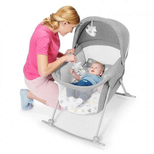 Zibelka za dojenčka Kinderkraft LOVI bež 3v1 Zibelka za dojenčka Kinderkraft LOVI bež 3v1