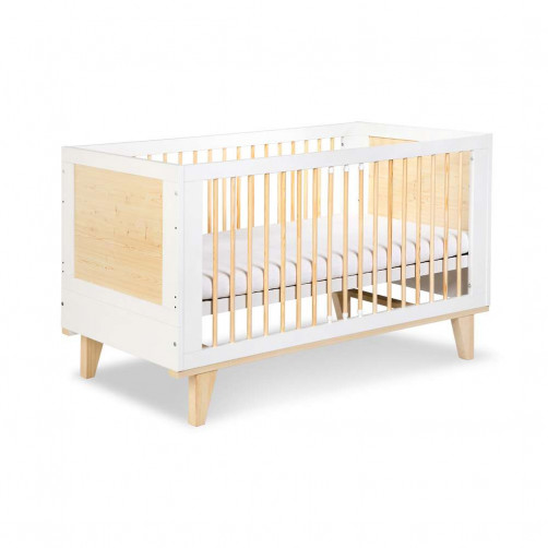 Posteljica za dojenčka Klups LYDIA bela (140 x 70 cm)